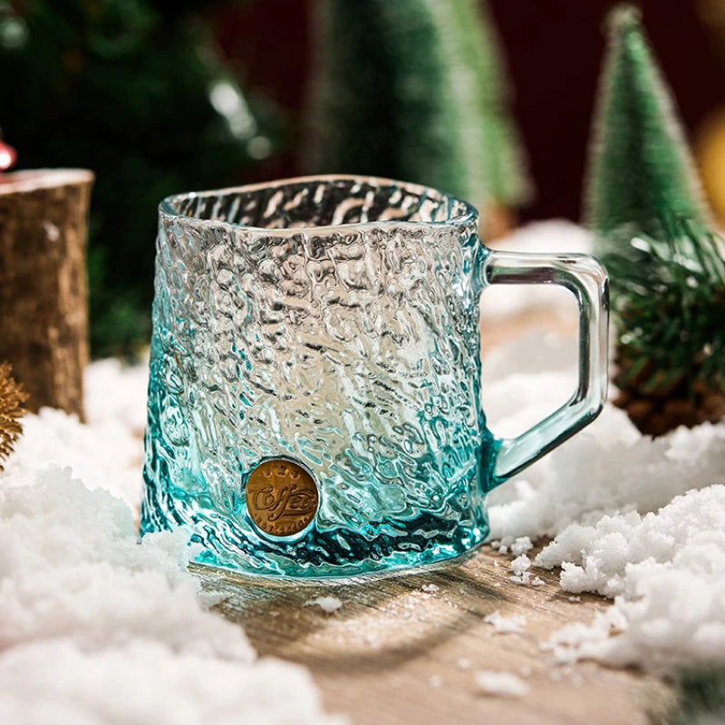 Handle water cup glass household high temperature resistant office drinking cup high value glass lady-Letifly Lights and Decor