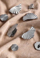 Santaya Brass Cabinet Pulls Cup Flat Chrome Drawer Pulls Kitchen Cupboard Bathroom Dresser Cabinet Knob Hardware Silver Handles-Letifly Lights and Decor