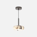 Eclipse Mini Pendant Lamp Luxury Black Round Natural Stone Pendant Lamp High-end Bedroom Bedside LED Chandelier Living room Decoration Home Hanging Lights