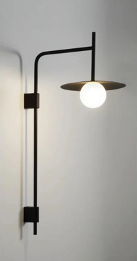 Long Pole Wall Lamp adjustable metal arm industrial wall lamp