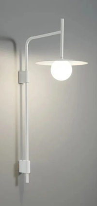 Long Pole Wall Lamp adjustable metal arm industrial wall lamp