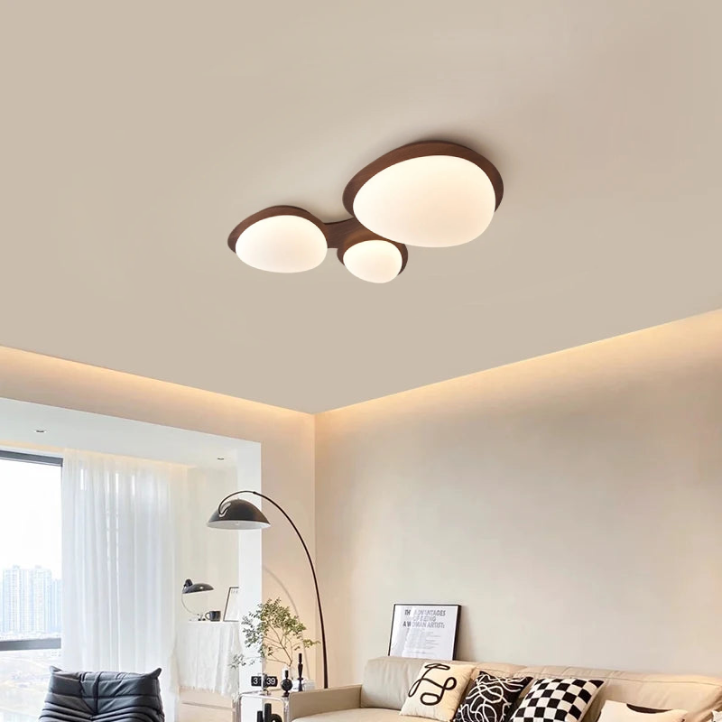Walnut Nest Ceiling Lamp