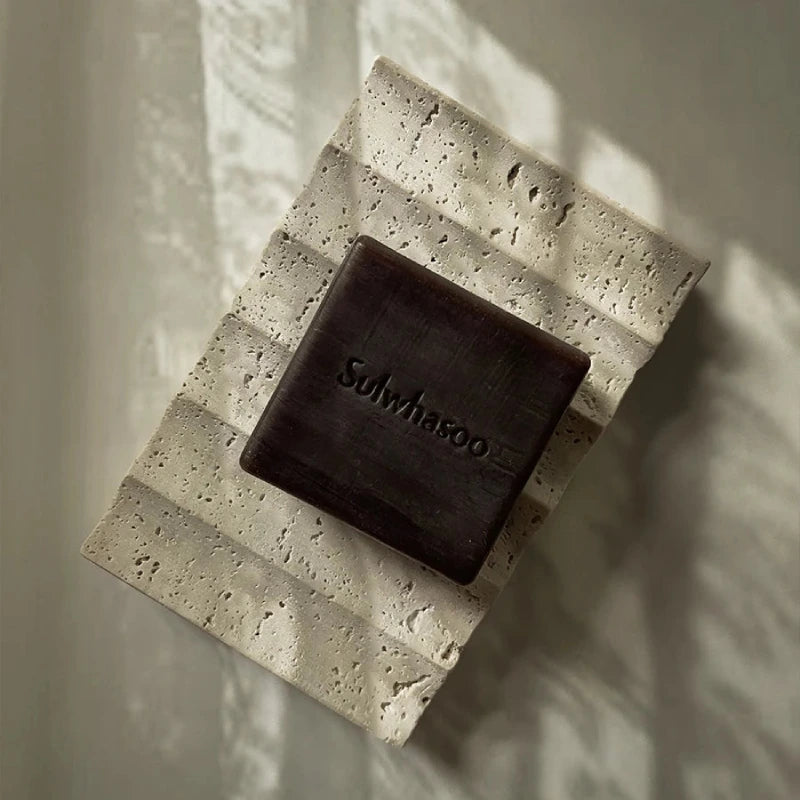 Wave Marble Soap Dish