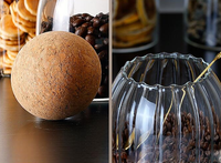 Glass jar with lid Kitchen Organizer