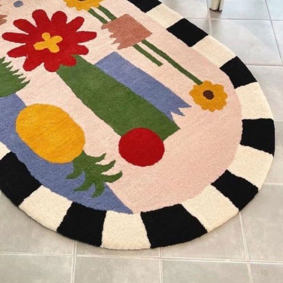 Bathroom Decoration Carpet Floor Mat Strip Soft Mats for Home Decoration