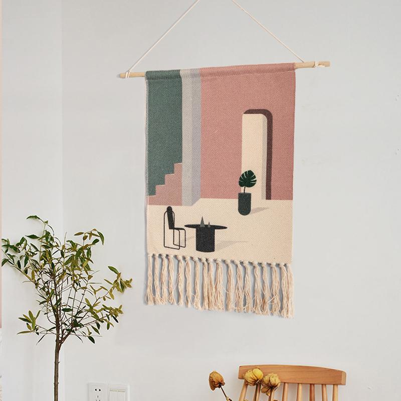 Boho Wandteppich zum Aufhängen