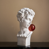 Decorative Accents Bubble Pop Greek Scuplture Figurine