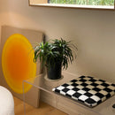 Checkerboard Diamond Seat Cushions