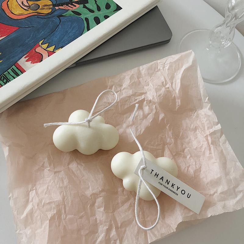 Cloud Paint Decorative Candle-Letifly Lights and Decor