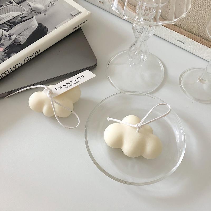 Cloud Colorful Scented Candle Decorative Holiday Gift