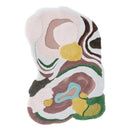 Color Swirls 3D Wool Area Rug-Letifly Lights and Decor