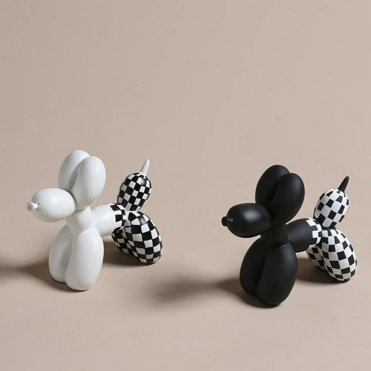 Jeff Koons Balloon Dog Sculpture Accent for Home Decor