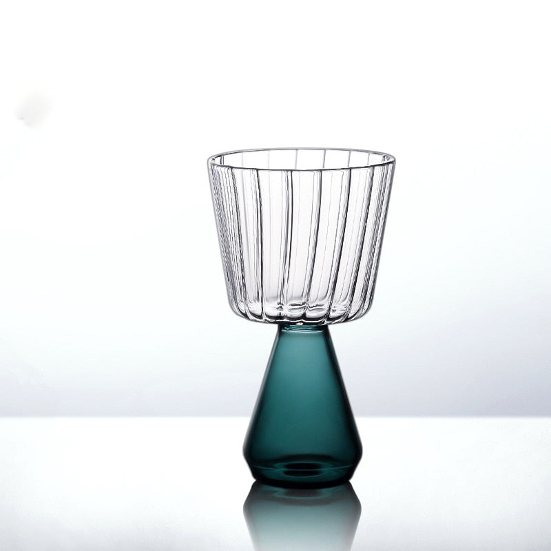 Glass Goblet Vintage Champagne Glass