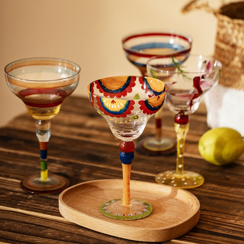 Festliche Margarita-Glas-Coupés