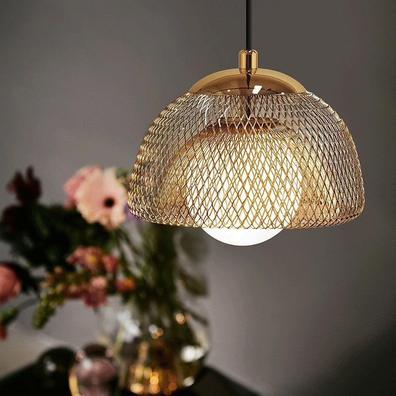 Gill Net Cocoon LED Pendant Light