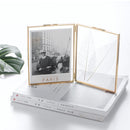 Infinite Double Glass Photo Frame