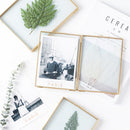 Infinite Double Glass Photo Frame