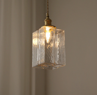 Pendant Glass Light Minimalist Creative Brass Lamp