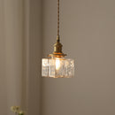 Pendant Glass Light Minimalist Creative Brass Lamp