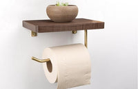 Rectangle Walnut Wooden Rack
