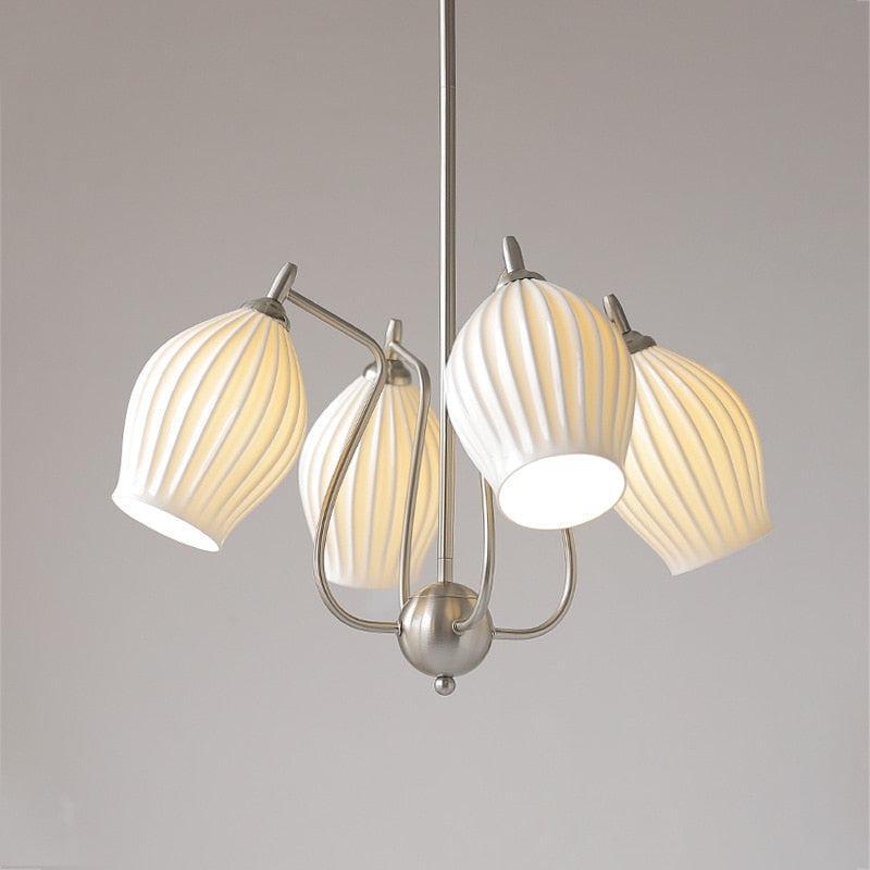 Paola Ceramic Minimalist Chandelier