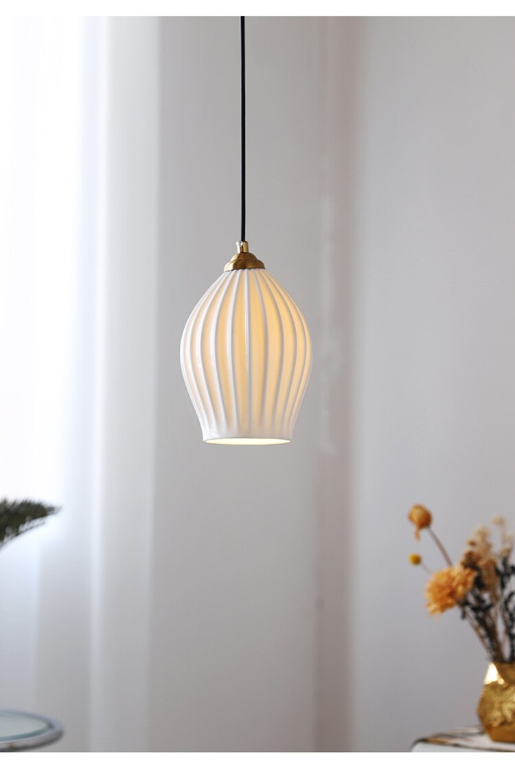 Ceramic Minimalist Pendant Lamp