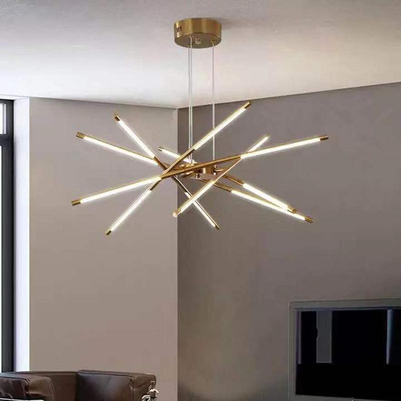 Perspective Glass & Metal LED Pendant Light