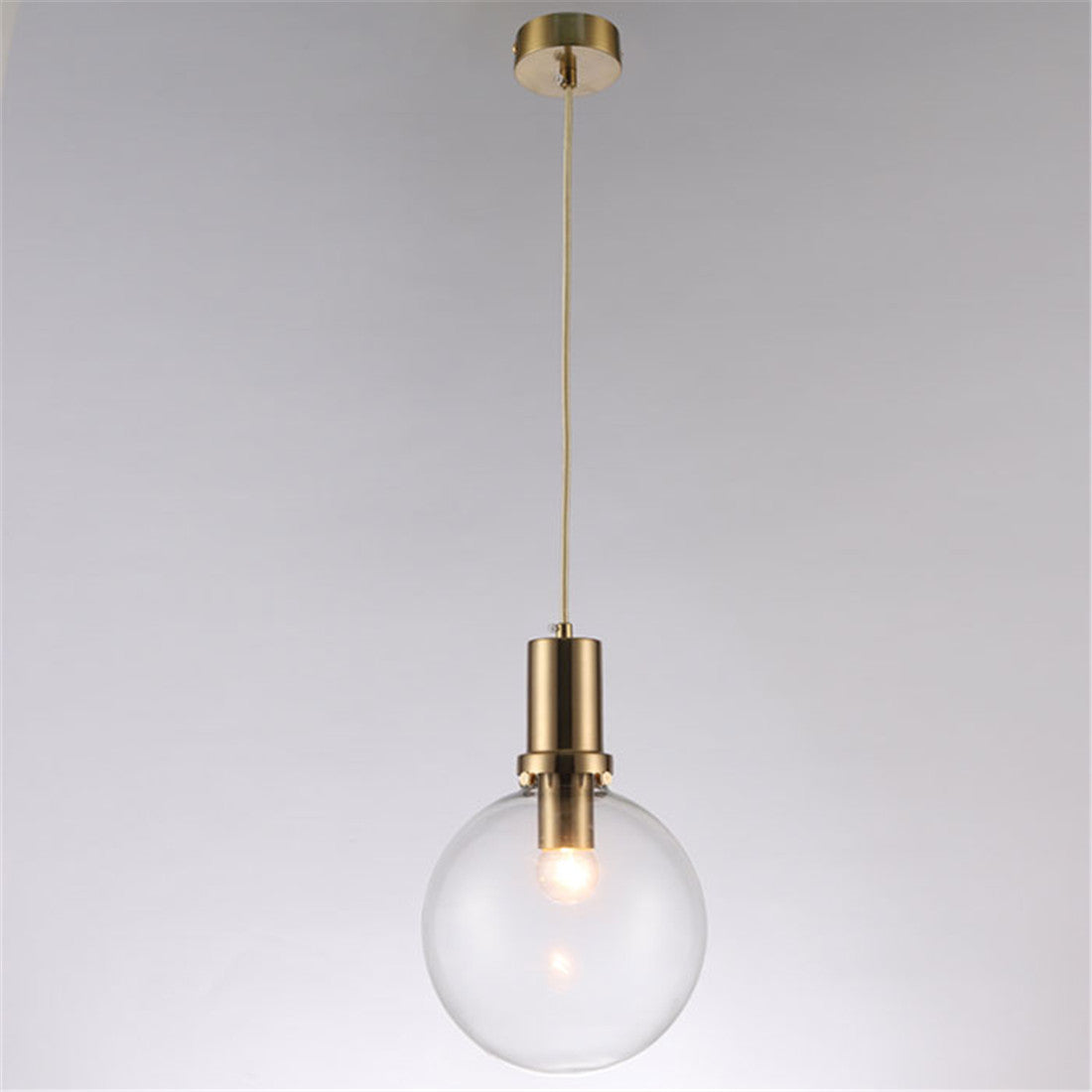 Clear Glass Pendant Light 