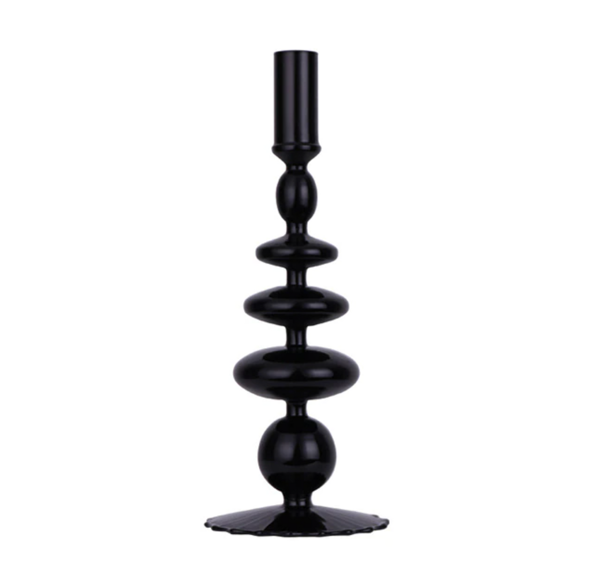 Trampoline Glass Candle Holders - Archive Deals-Letifly Lights and Decor