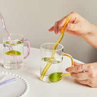 Twist Colorful Glass Straw-Letifly Lights and Decor