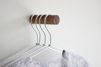 Rounded natural wood wall hanger